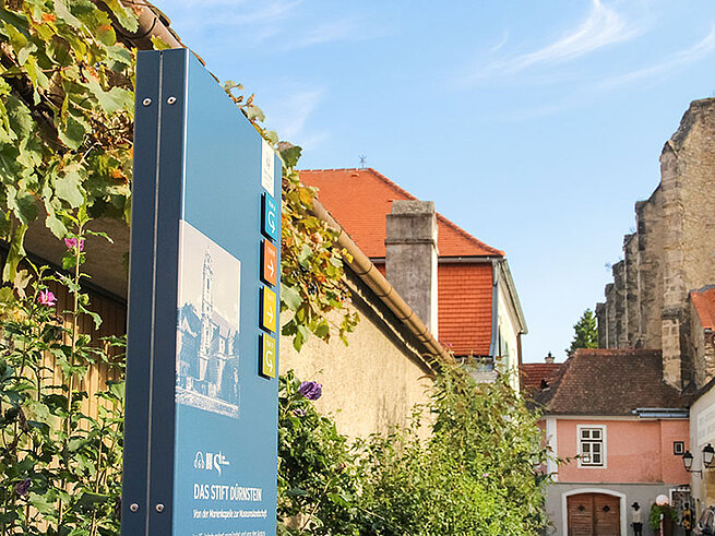 Leitsystem Dürnstein