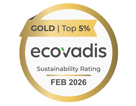 badges EcoVadis Silber und Bronze