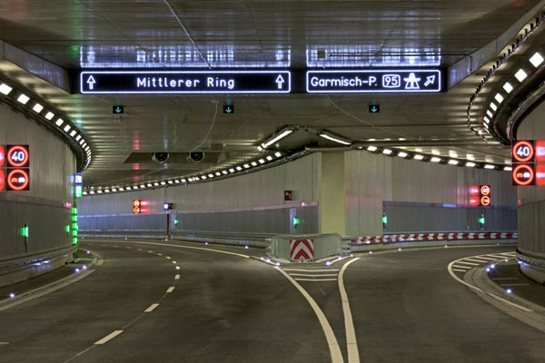 Lärmschutzpaneele Tunnel