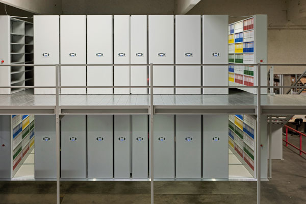 FOREG TwinSpace - zweigeschossige Regalanlage