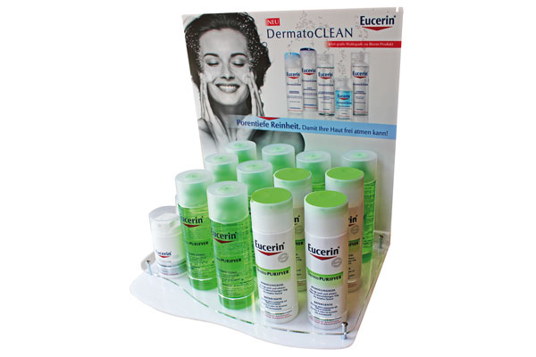 Thekendisplay für Eucerin