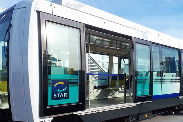 Waggon des Siemens Cityval Rennes