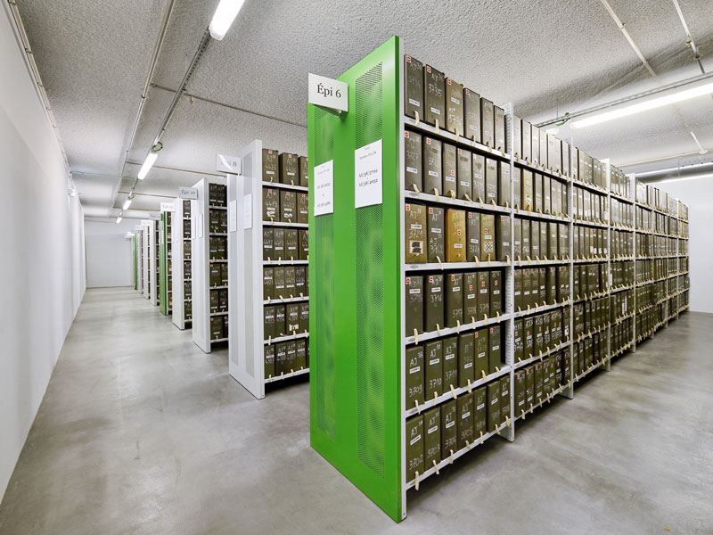 Standregale im Archiv des franz. Staatsarchivs