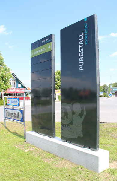 Leitsystem Purgstall
