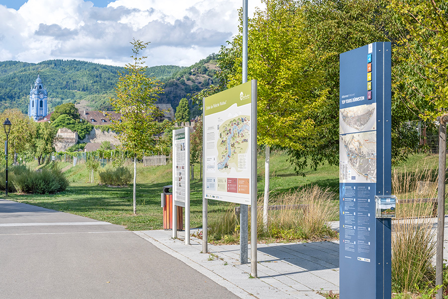 Leitsystem Wachau