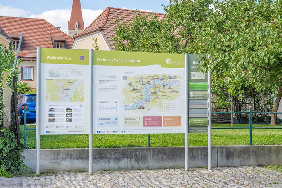 Leitsystem Wachau