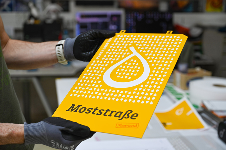 Leitsystem Moststrasse