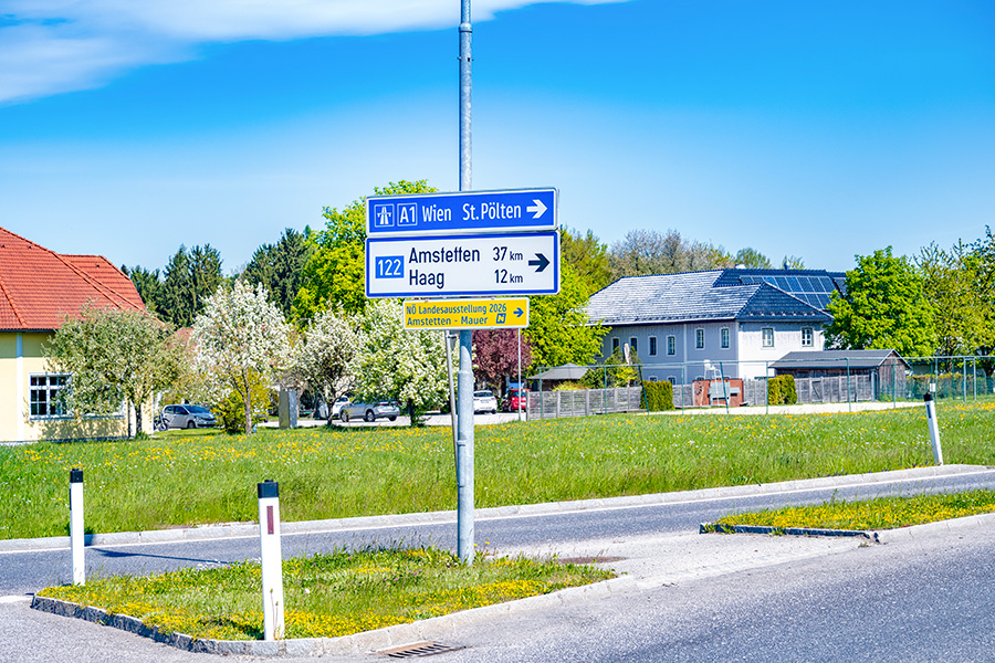 Leitsystem Moststrasse