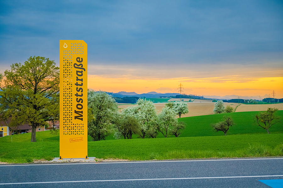 Leitsystem Moststrasse